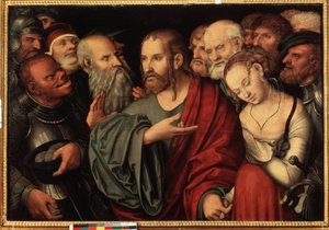 Christ et la femme adultère, après 1532
