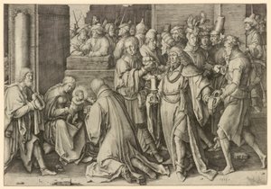 Adoration des mages - Lucas van Leyden