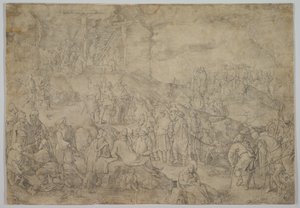 Calvaire Golgotha, 1517 - Lucas van Leyden