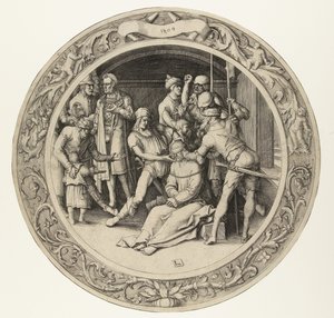 La dérision du Christ, De Ronde Passie (titre de la série) - Lucas van Leyden