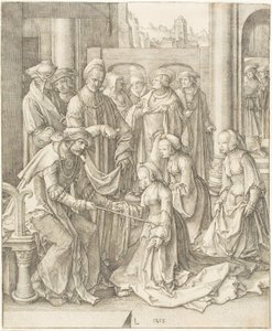 Esther devant Assuérus - Lucas van Leyden