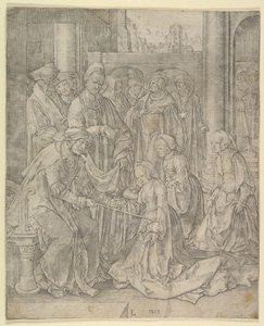 Esther devant Assuérus, 1518 - Lucas van Leyden