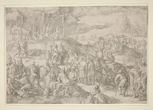 Golgotha (Le Grand Calvaire) - Lucas van Leyden