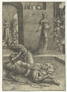 Jaël tue Sisera - Lucas van Leyden