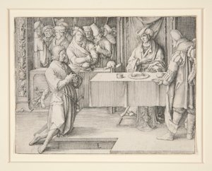 Joseph interprétant Pharaon - Lucas van Leyden