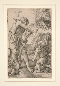 Lamech et Caïn - Lucas van Leyden