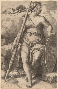 Pallas Athéna - Lucas van Leyden