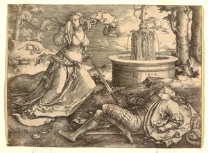 Pyrame et Thisbé - Lucas van Leyden