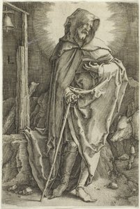 Saint Antoine - Lucas van Leyden