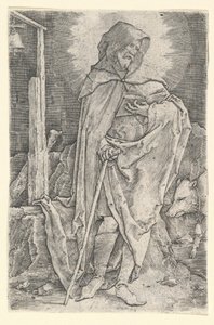 Saint Antoine, vers 1521 - Lucas van Leyden