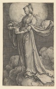 Sainte Marie-Madeleine sur les nuages, 1518