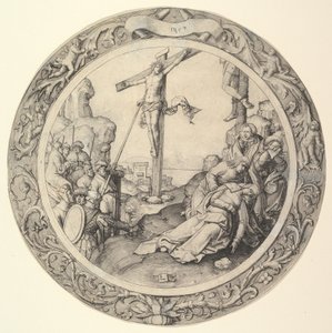 La Crucifixion, de La Passion circulaire - Lucas van Leyden