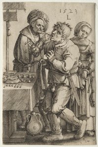Le dentiste - Lucas van Leyden