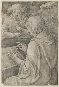 Les évangélistes : Saint Matthieu - Lucas van Leyden