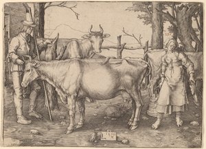 La laitière - Lucas van Leyden