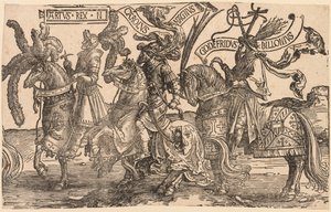 Les Neuf Héros : Arthur, Charlemagne, Godefroy de Bouillon