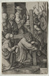 La Passion : Le Christ portant la croix - Lucas van Leyden