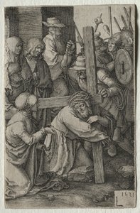 La Passion : Christ portant la croix - Lucas van Leyden