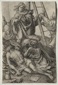 La Passion : Descente de croix, 1521