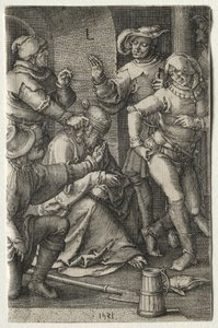 La Passion : La Dérision du Christ, 1521 - Lucas van Leyden