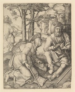 Les pèlerins, vers 1508
