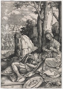 La puissance des femmes : Samson et Dalila - Lucas van Leyden