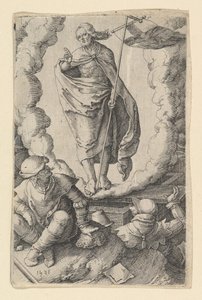 La Résurrection, 1521 - Lucas van Leyden