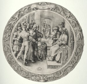 La Passion Ronde : Christ devant le grand prêtre