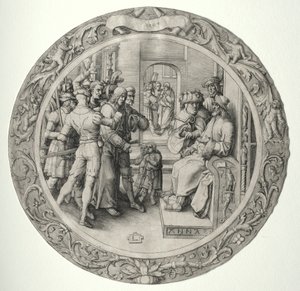 La Passion ronde : Le Christ devant le grand prêtre
