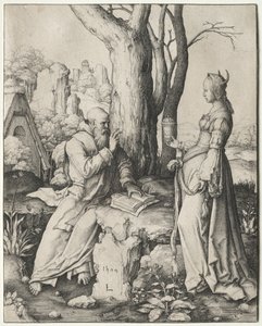 La Tentation de Saint Antoine, 1509 - Lucas van Leyden