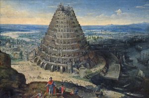 En français :  La Tour de Babel La Tour de Babel - Lucas van Valckenborch