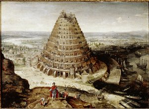 La tour de Babel - Lucas van Valckenborch