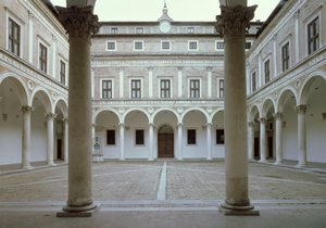 Vue du Cortile d