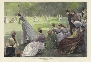 Joueuses de cricket : Une bonne prise - Lucien Davis