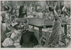 Ping-Pong (litho) - Lucien Davis