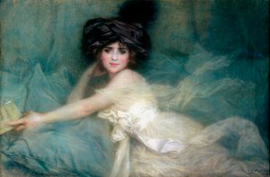 Portrait de Mademoiselle Carlier ou La Dame au turban