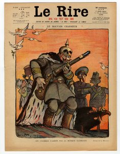 Couverture de "Le Rire Rouge", Satirique en Couleurs