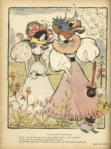 Illustration dans Le Rire - Lucien Metivet
