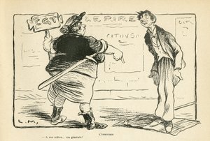 Illustration dans Le Rire - Lucien Metivet