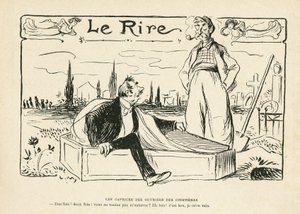 Illustration dans Le Rire - Lucien Metivet