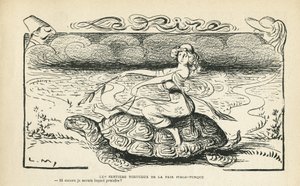 Illustration dans Le Rire, 05/10/12 - Les chemins tortueux de la paix italo-turque - Lucien Metivet
