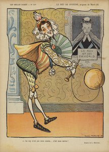 Le Duc de Joyeuse, Illustration pour Le Rire