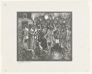 La procession aux flambeaux