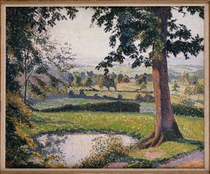 Étang de Gunville, Sedgeville - Lucien Pissarro
