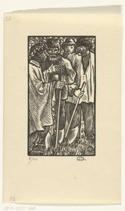 Bûcherons - Lucien Pissarro