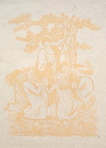 Illustration 25 : La Ronde, 1893 - Lucien Pissarro