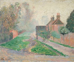 Matin de novembre, Epping - Lucien Pissarro