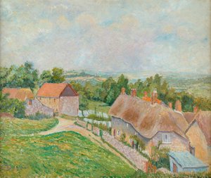 Phippens Cottage, Hewood Green - Lucien Pissarro