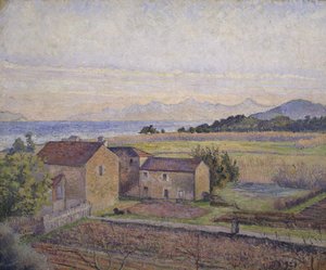 Rade de Bormes - Lucien Pissarro