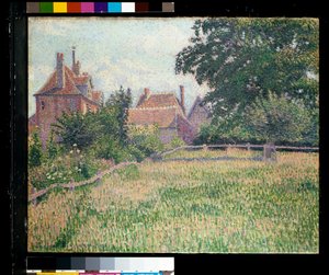La maison de la femme sourde, Éragny - Lucien Pissarro